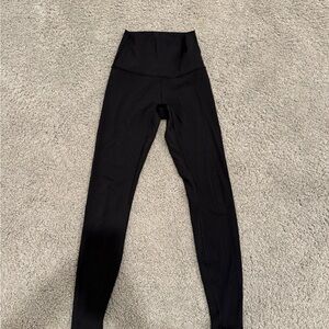 Black Lululemon align leggings size 4